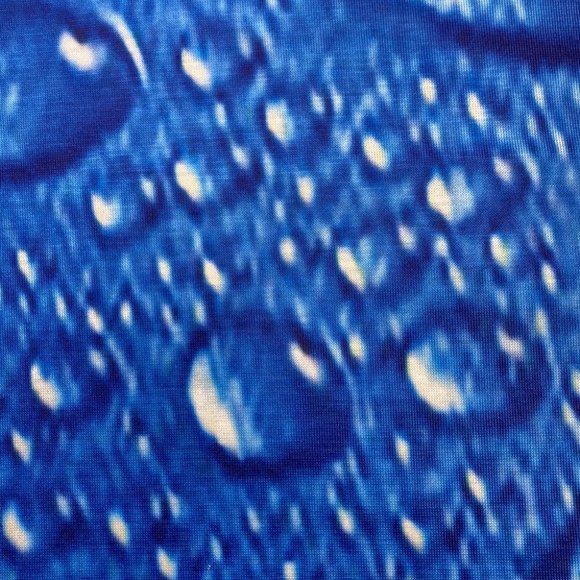 Men’s Trippy Water Drop Tee, Custom Order (BRAND NEW ONE OF A KIND) - Picture 2 of 4